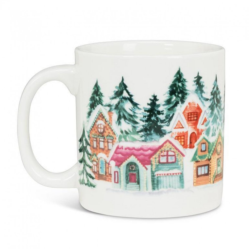 Winter Houses Mug