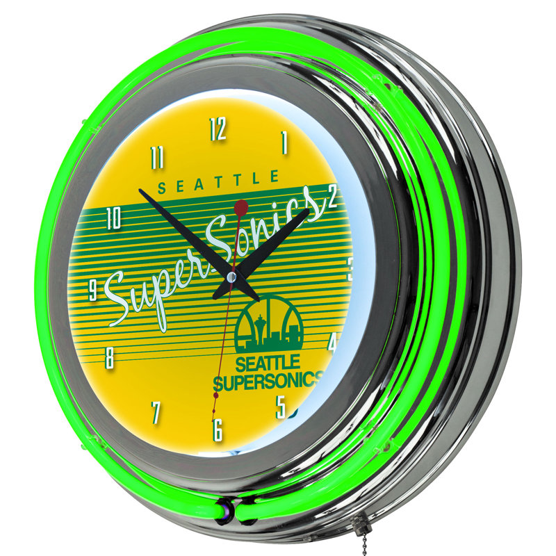 NBA Wall Clock, Seattle Super Sonics