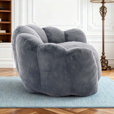 43.7" With Pull-tab Adult Bean Bag Sofa by Mercer41
