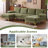 Trego Upholstered U-Shaped Sectional Symmetrical-1061368732