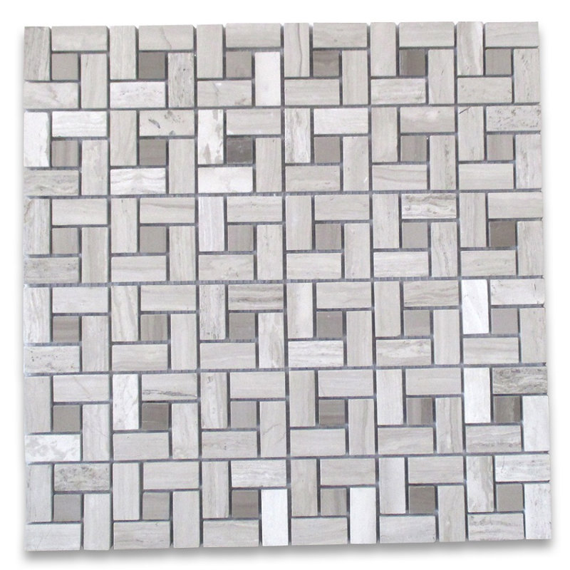 12" x 12" Marble Mosaic Wall & Floor Tile