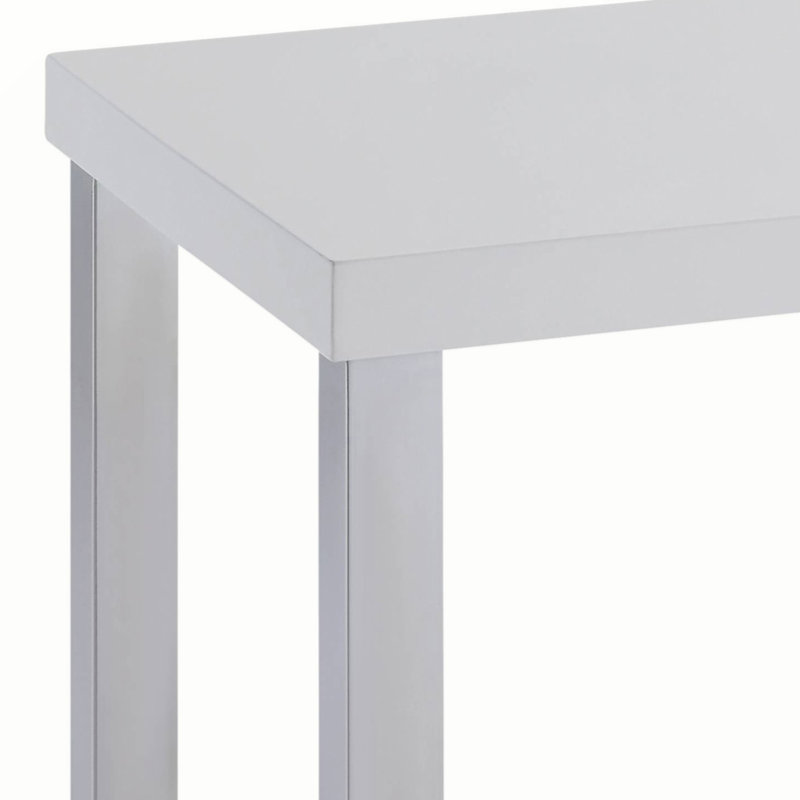 Table de bout Elannah, Blanc