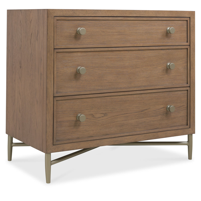 Sonnet Three-Drawer Nightstand