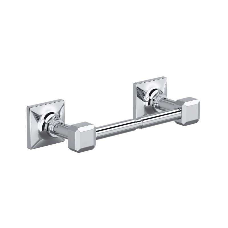 Apothecary Toilet Paper Holder, Polished Chrome