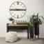 Roman Metal Analog Wall Clock