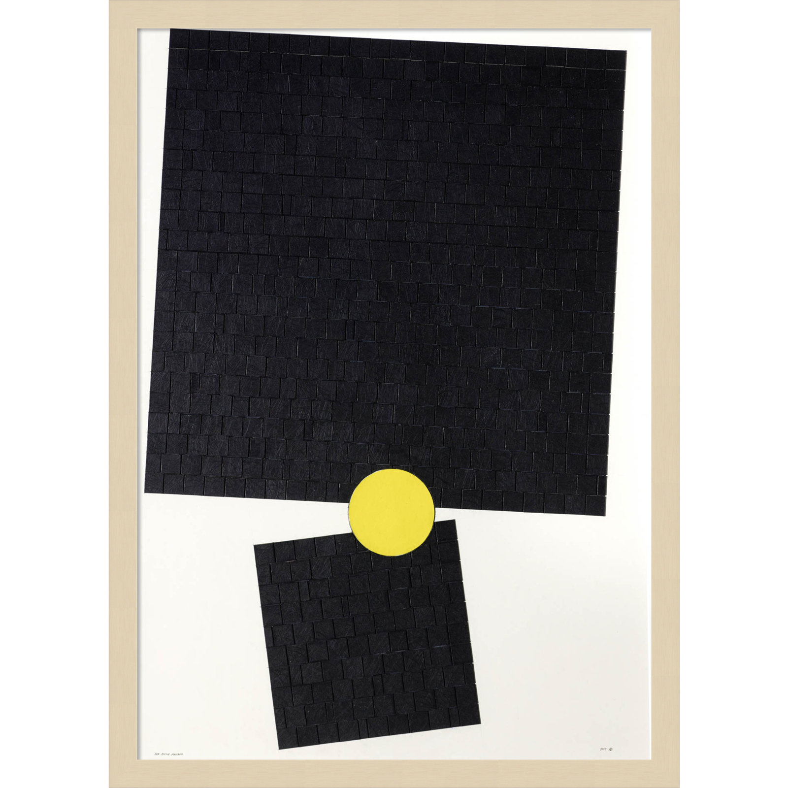 Her Divine Fulcrum Print by Alex Dunn, 25" H x 18" W x 1" D, Brown