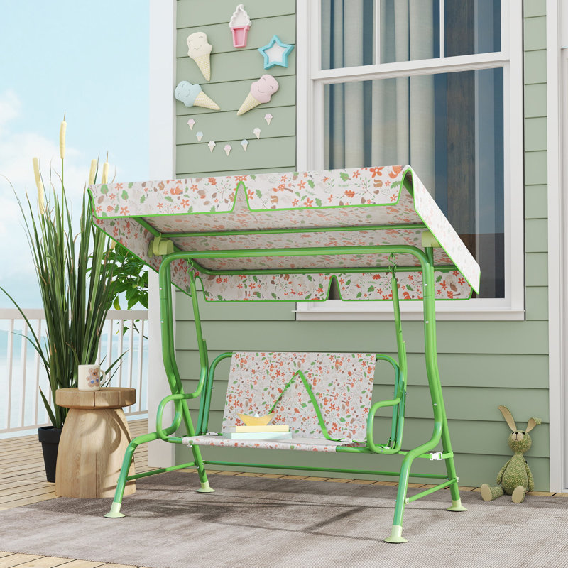 Mardel 2 Person Porch Swing with Canopy