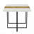 Modern Dining Table with Faux Marble and Wood Grain (4-6 Seater)-544927406