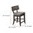 Caylan Upholstered Counter Stool
