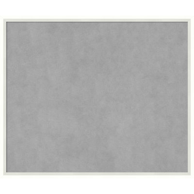 Tableau magnétique encadré blanc Lucie