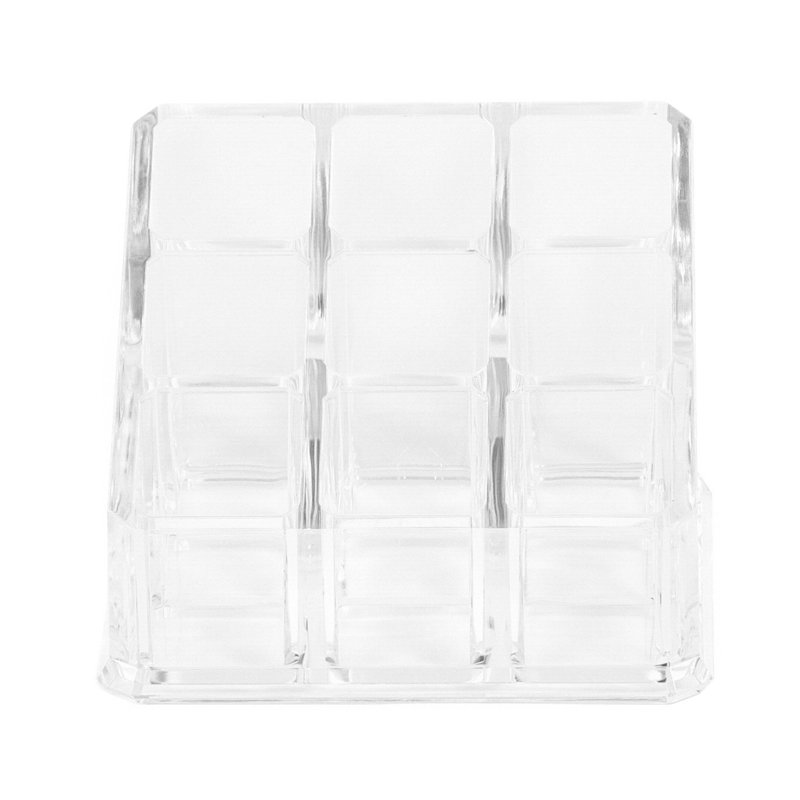 Plastic 9 Compartment Cosmetic Organiser