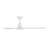 Swirl Matte White Indoor/Outdoor 3-Blade LED Smart Ceiling Fan With 2700K-3000K-4000K-5000K Selectable LED Light Kit and Remote Control Included, Works With Alexa and iOS or Android App-116690499