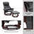 Huttonsville Reclining Chair with Vibration Massage and Removable Lumbar Pillow, 360 Degree Swivel-1461840570
