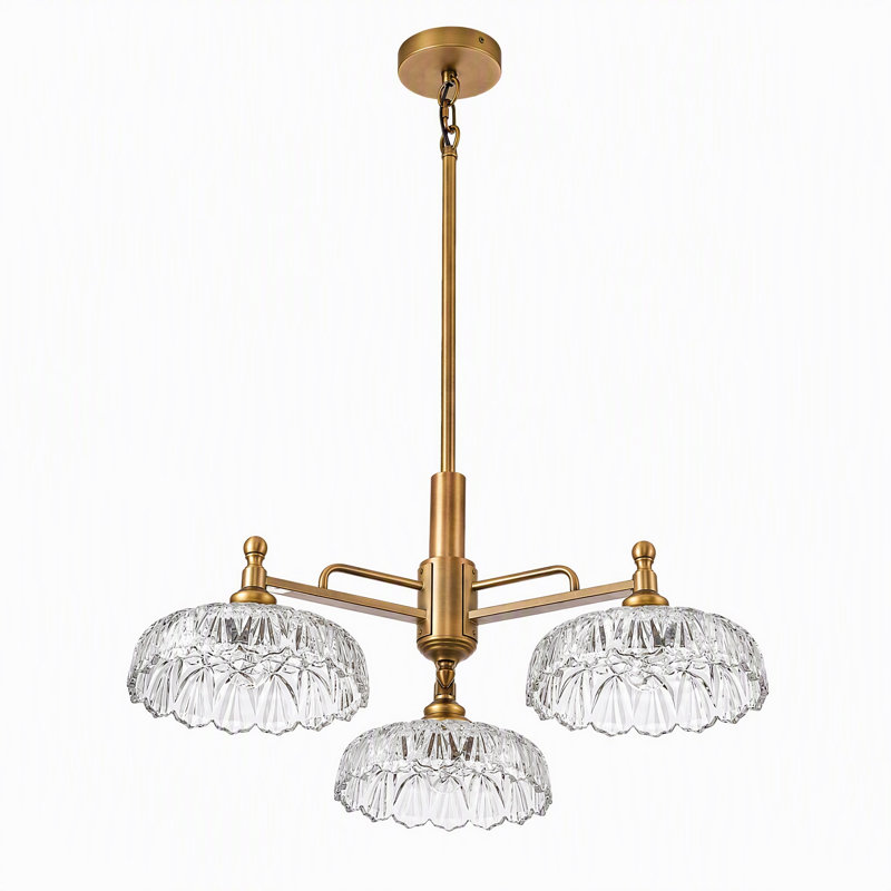  Luminaire suspendu lustre 3 lumières rétro, 3 lights