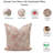 Fabdivine Boho Block Print Pillow Cover Natural Fabric Cushion for Couch, Sofa & Bed Décor Size- 26X26 Inch-1582366680