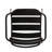 Matte Black Iron Bistro With A Comfortable Armrest For Outdoor Relaxing An Open Slat Comfort