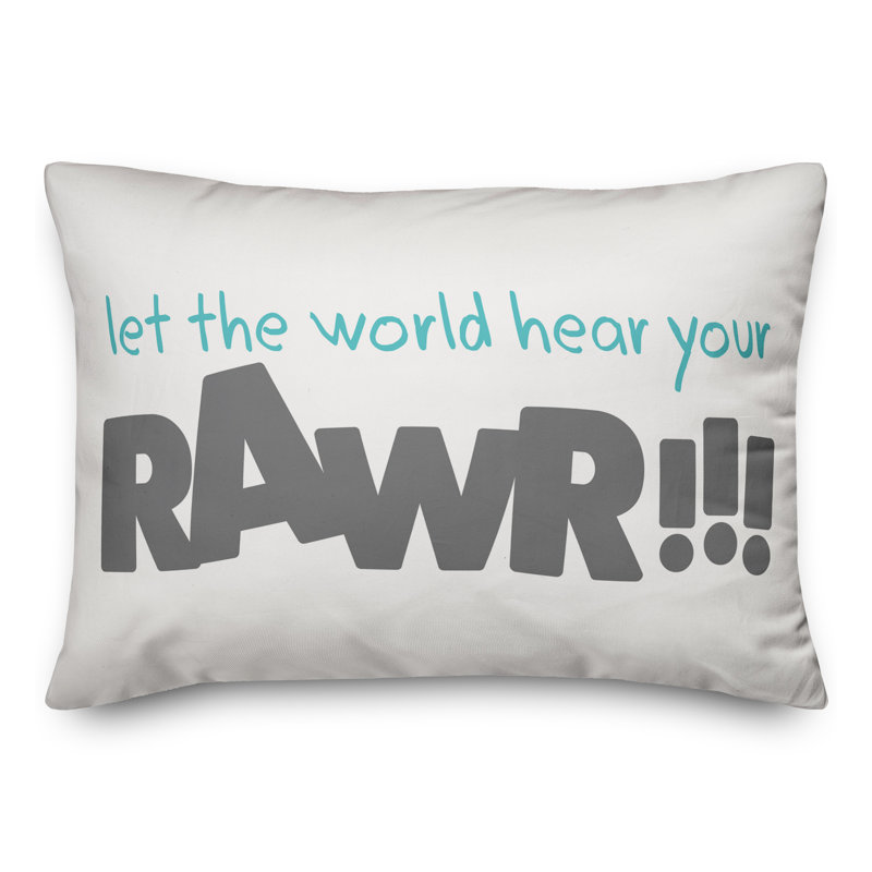 Housse de coussin rectangulaire et insert