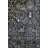 One-of-a-Kind Rectangle 8'11" x 12' New Age Rectangle Cotton and Silk Area Rug in Black