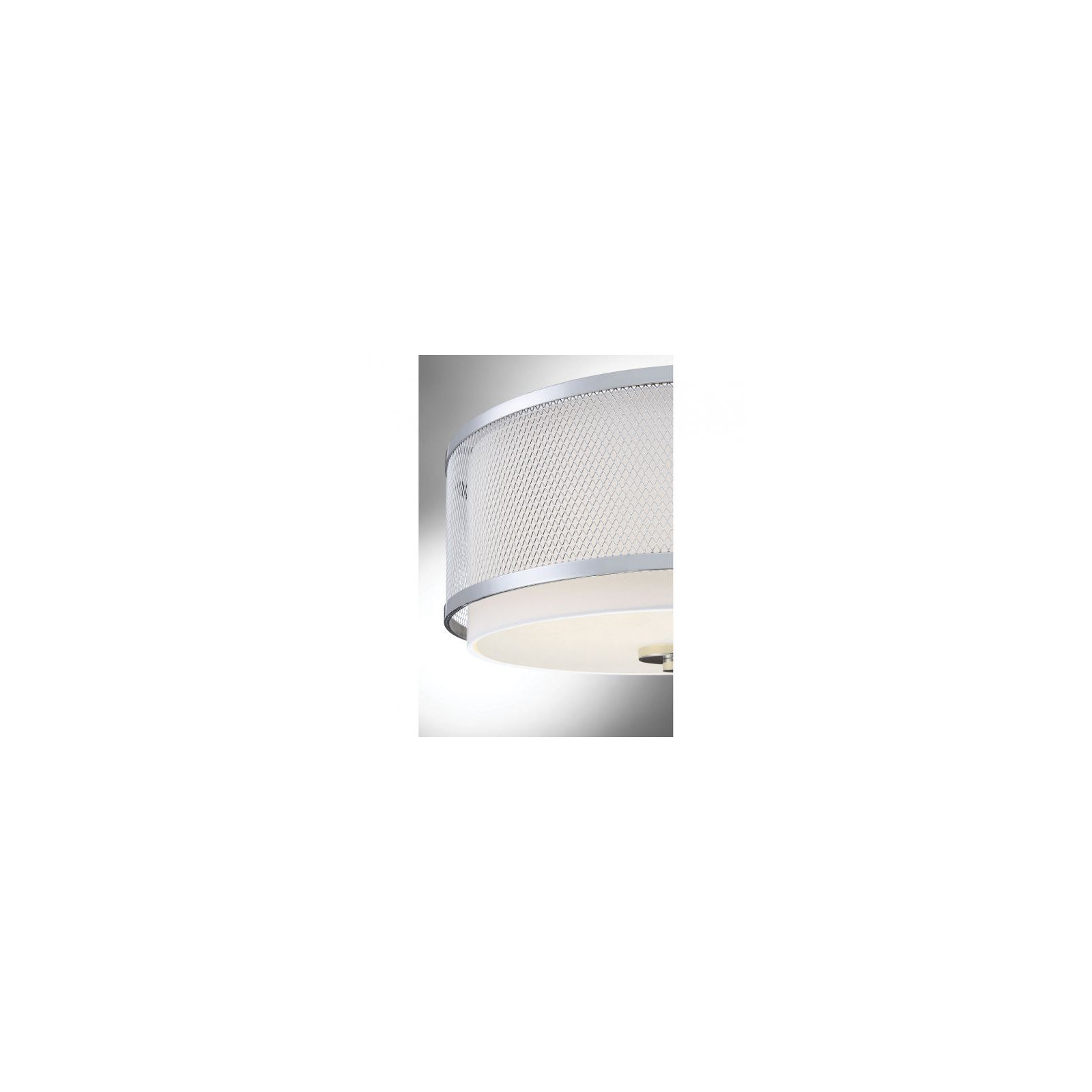 Penn 3 -Light 14.75" Flush Mount, Polished Nickel