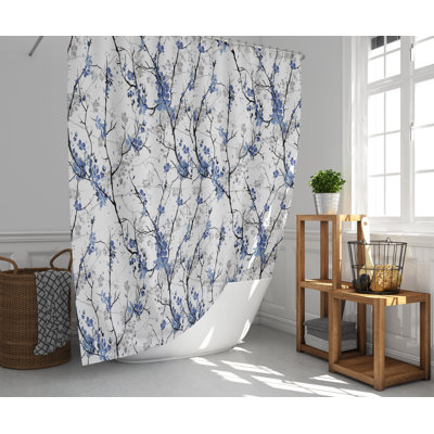 Worner Floral Shower Curtain