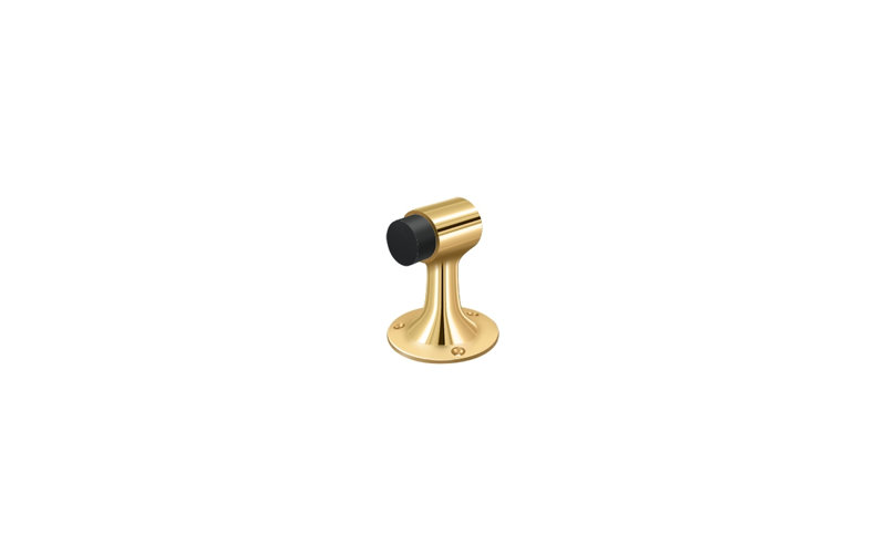 Door Stop, PVD Polished Brass