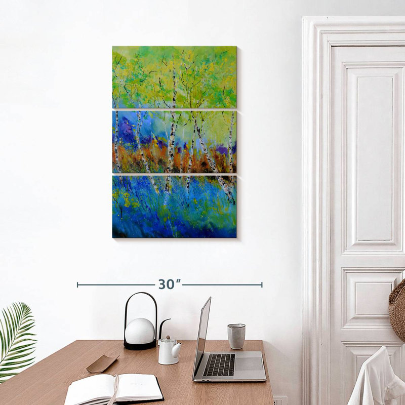 Avery A Few Aspen Trees, 32" H x 20" W