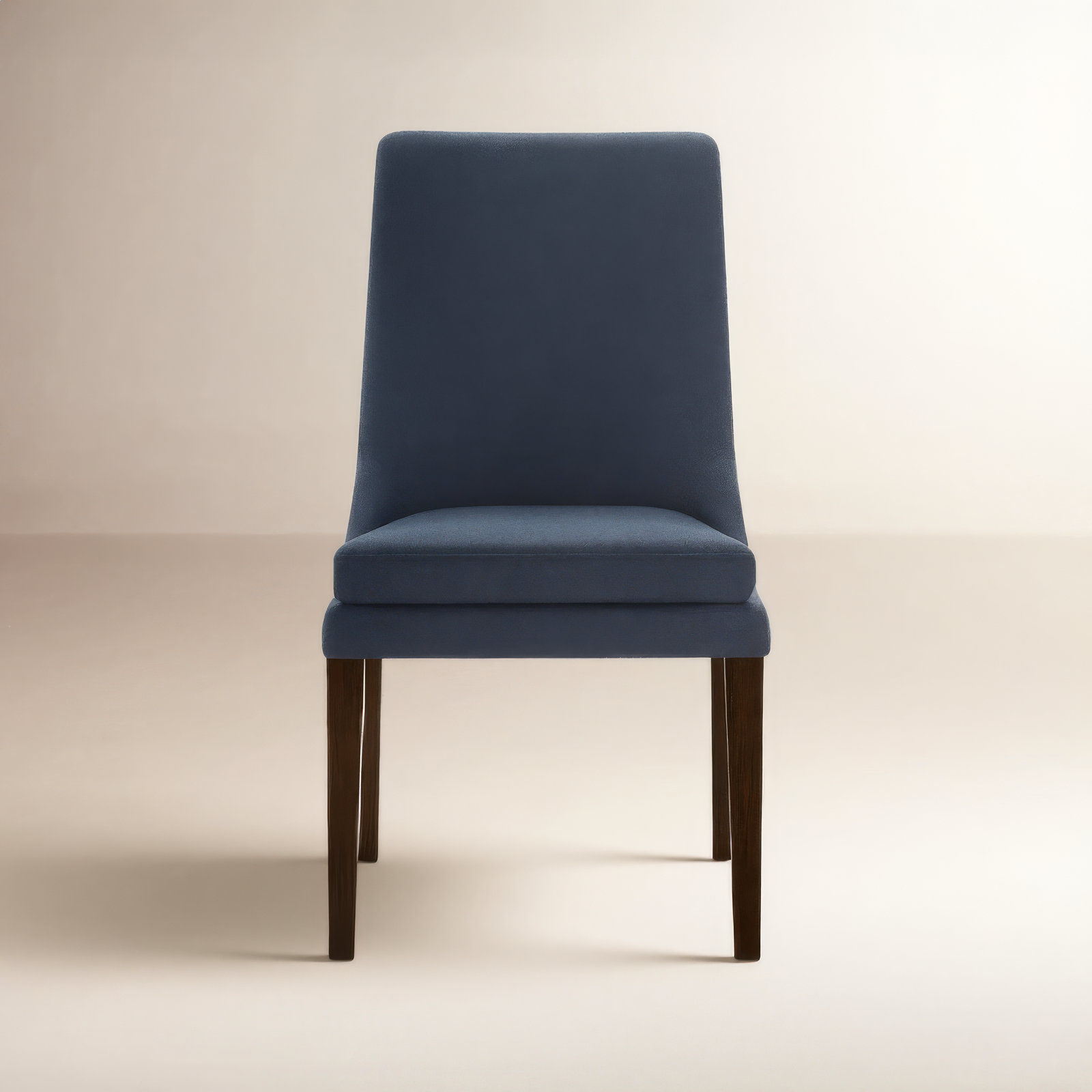 Niara Side Chair, Effie Indigo Linen