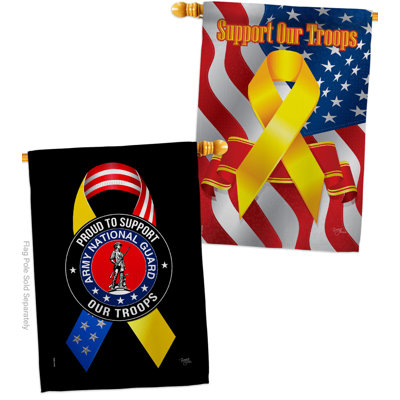 Decorative House Decoration Yard Banner 2-Sided Polyester/Polyester Blend 40 x 28 in. House Flag