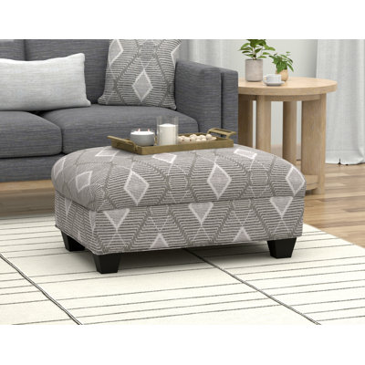 Bright Fog Ottoman