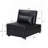 Folding Ottoman Sofa Bed Black