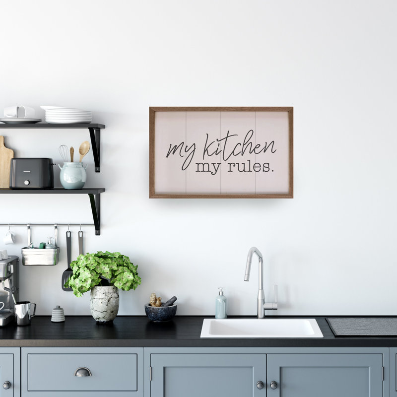 My Kitchen My Rules, H 5 po x l 8 po