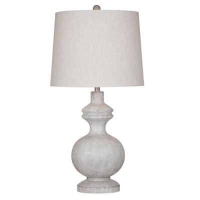 Lampe de table en résine Félix 33 po