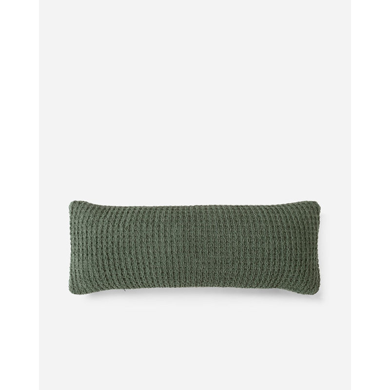 Snug Lumbar Pillow Cover & Insert, Moss