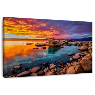 Alvord Lake Tahoe At Bonsai Rock