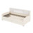 Twin Size Upholstered Platform Bed With Storage And Drawers, Beige-1007861545