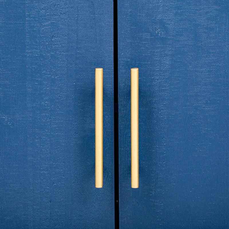 Sideboard With Treated Fir Veneer, Navy Blue