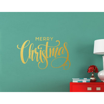 Décalcomanies murales joyeux de noël