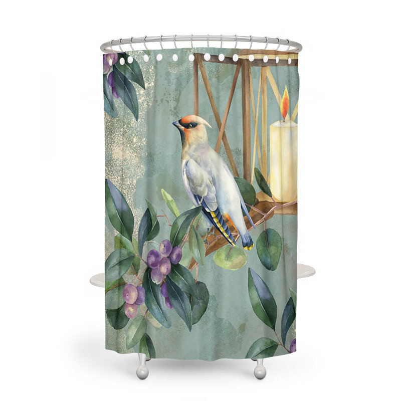 Huette Shower Curtain, 93" H x 70" W