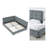 Ilko Queen Size Upholstered Tufted Bed Frame-622834345