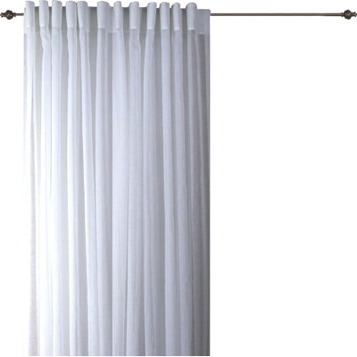 Aonan Semi Sheer Curtain Single Panel