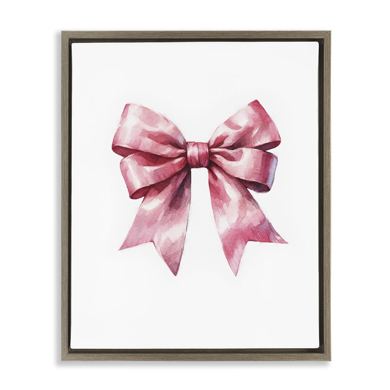 «Full Full Ribbon Floater» par Amanda Greenwood, Cadre flottant orme Montalcino, H 21 po x l 17 po