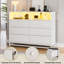 Commode 6 tiroirs avec lumière DEL-522169136