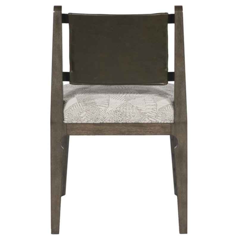 Thom Filicia Home Gifford Side Chair, Havana, Nadia Parchment