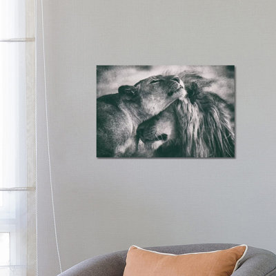 Love 1 Piece Wrapped Canvas Wall Art