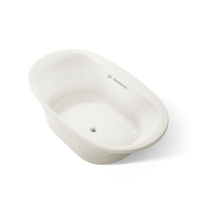 Baignoire encastrée ovale 71-1 / 2 po X 41-1 / 2 po