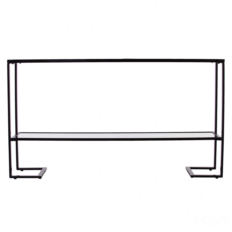 Narrow Console Table, Black