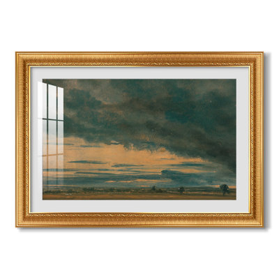 Étude des nuages, c. 1821 - John Constable - Toile encadrée sur mesure