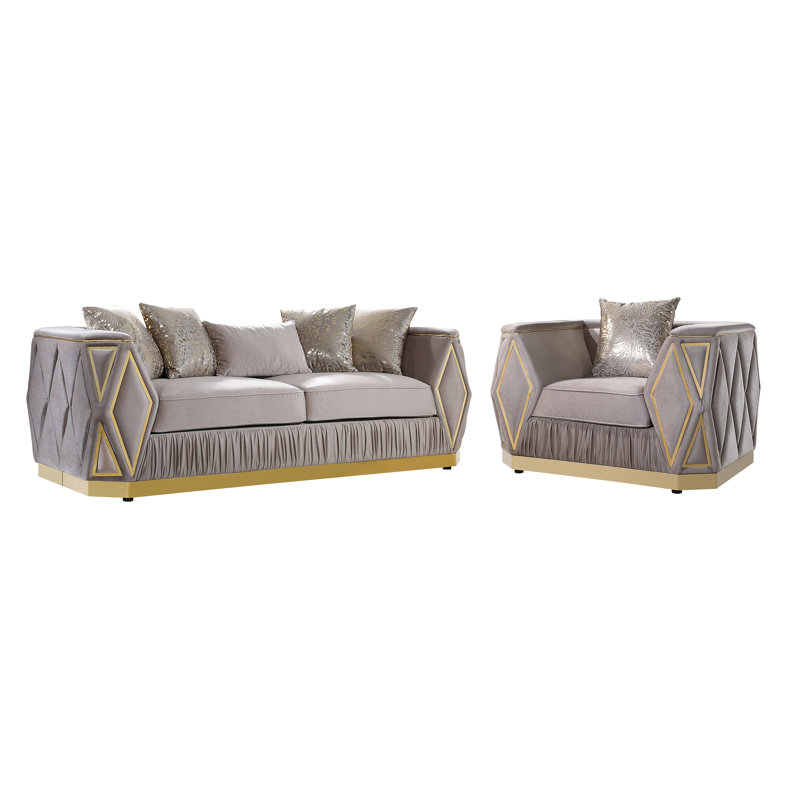 # 8725 Canapé + chaise Kibali