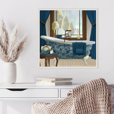 «Elizabeth Medley Blue Bath View II» par Elizabeth Medley