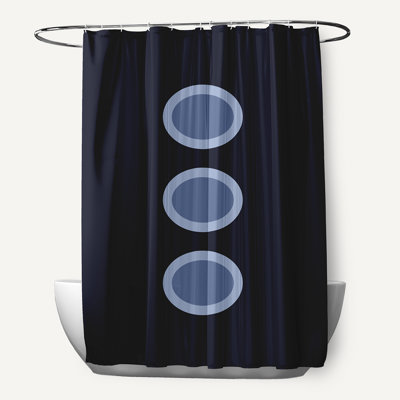 Ashcraft Geometric Shower Curtain